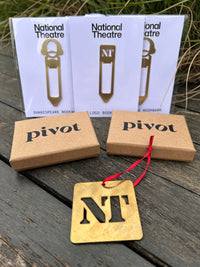 Brass Heritage National Theatre Logo Bookmark
