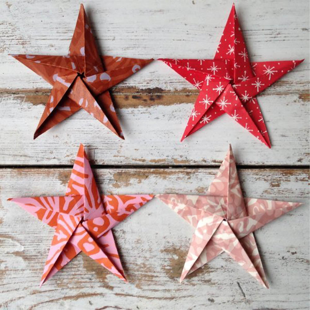 Origami Star Garland Kit