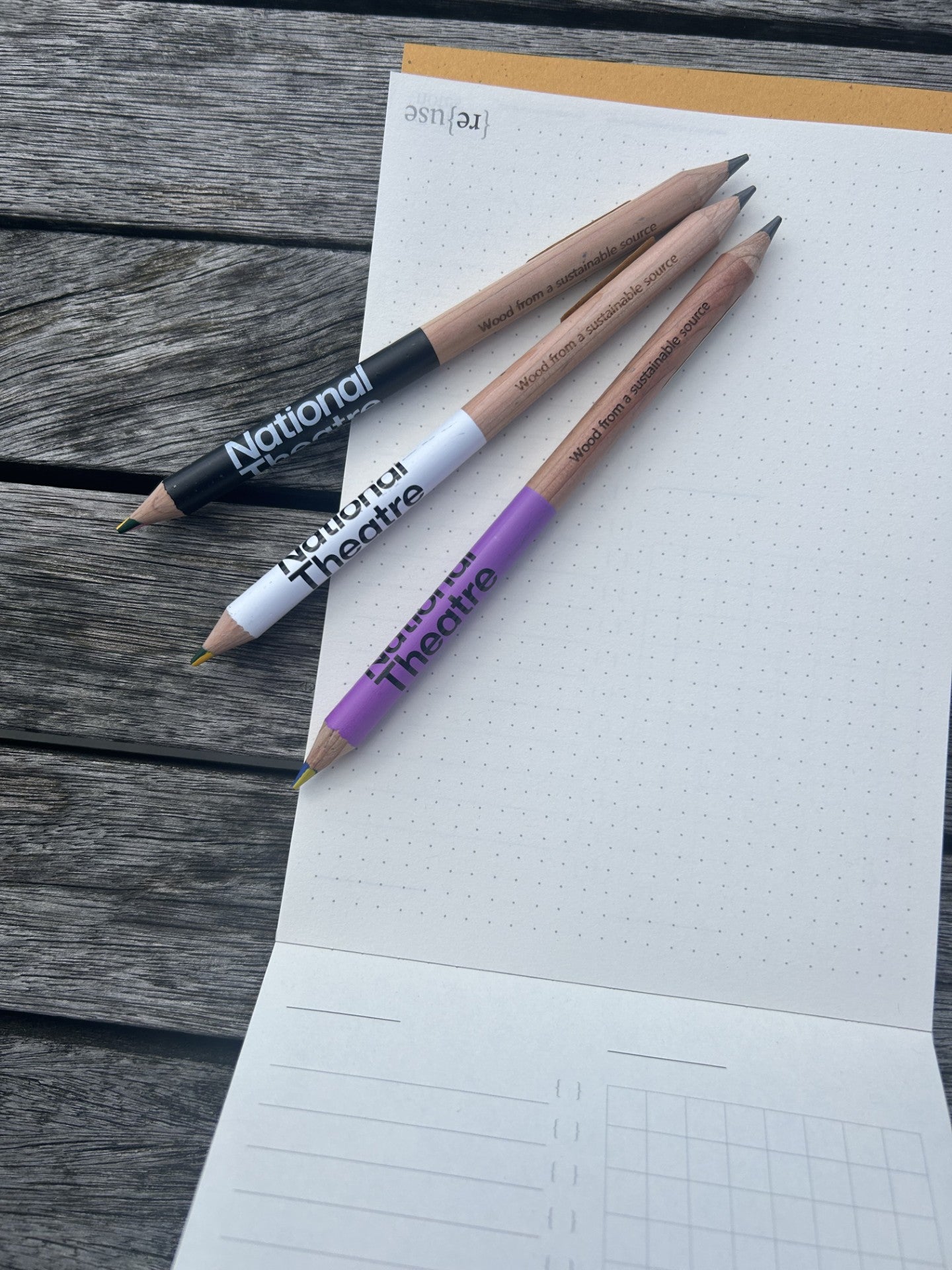 Duo Pencil - White