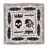 Shakespeare Silk Pocket Square