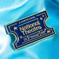 National Theatre Ticket Stub Badge