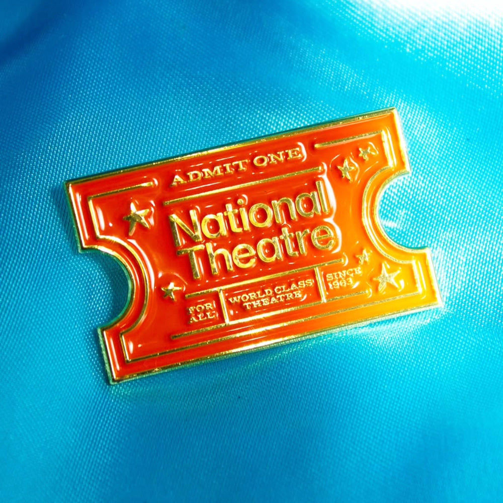 National Theatre Ticket Stub Badge