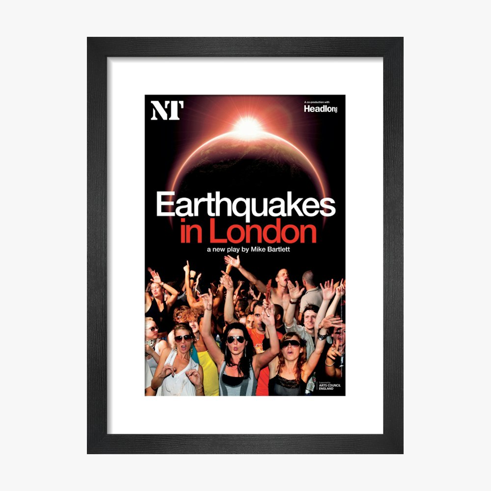 Earthquakes in London 2010 Print