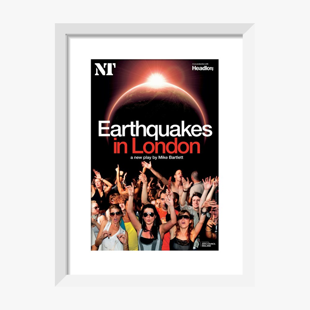 Earthquakes in London 2010 Print