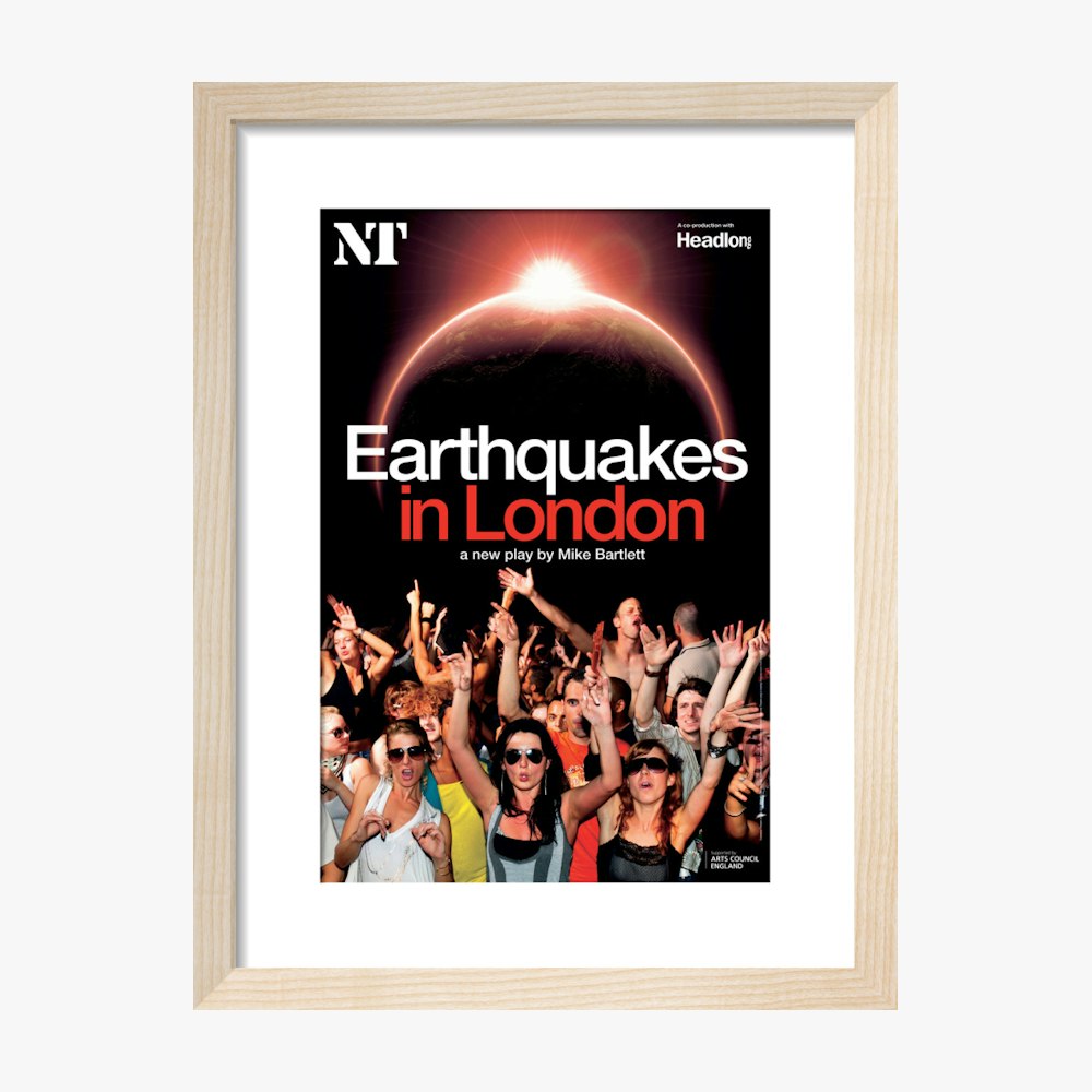 Earthquakes in London 2010 Print