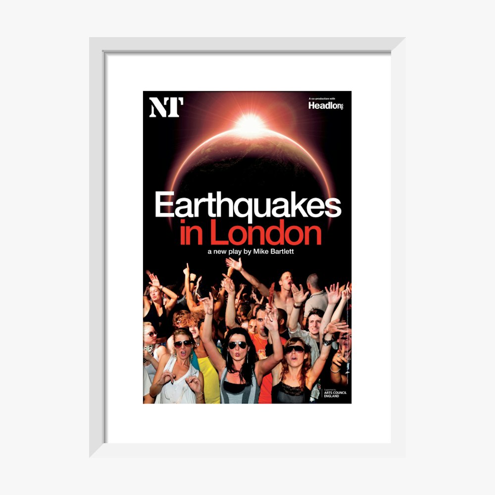 Earthquakes in London 2010 Print