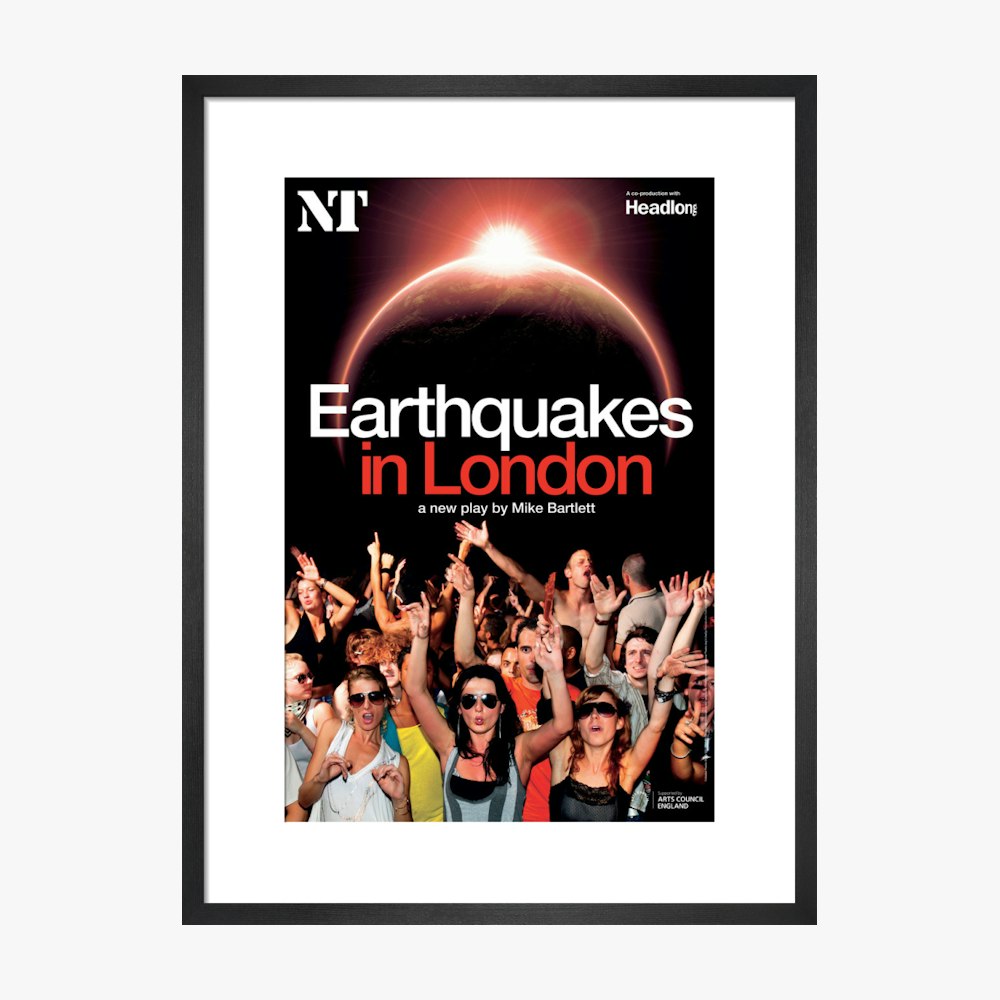 Earthquakes in London 2010 Print