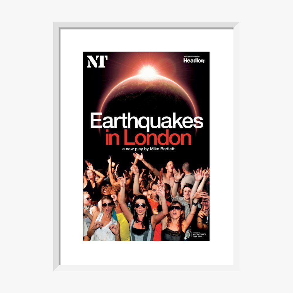 Earthquakes in London 2010 Print