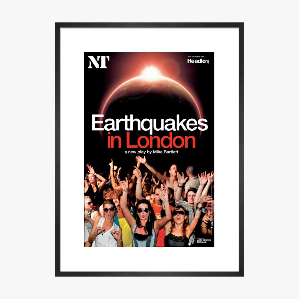Earthquakes in London 2010 Print