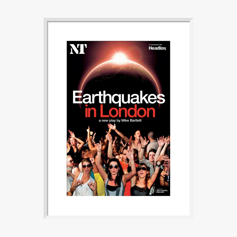 Earthquakes in London 2010 Print
