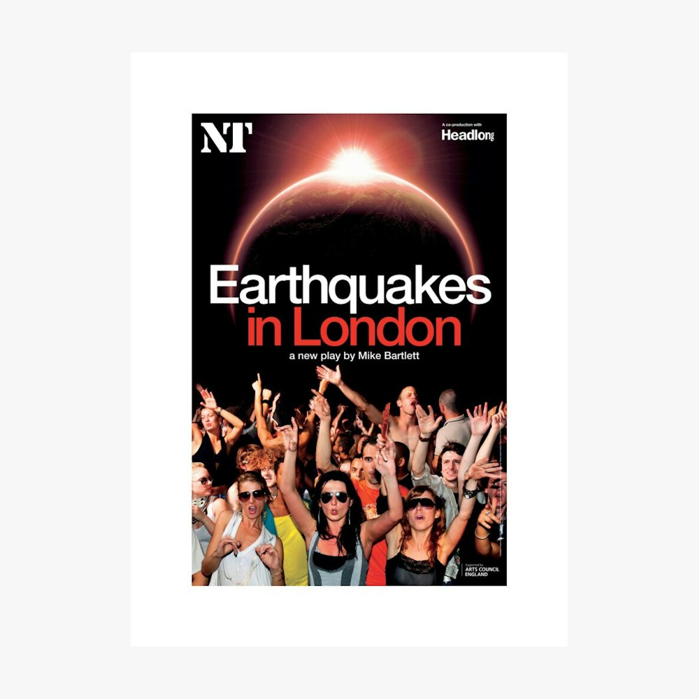 Earthquakes in London 2010 Print