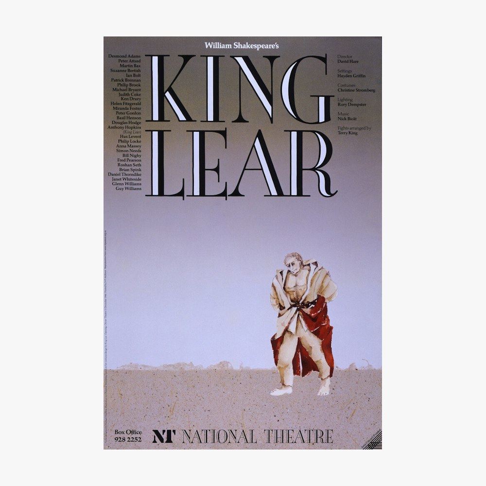 King Lear 1986 Print