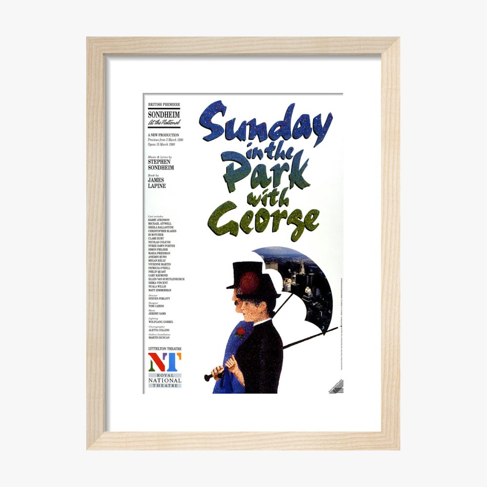 Sunday in the Park with George 1990 Print