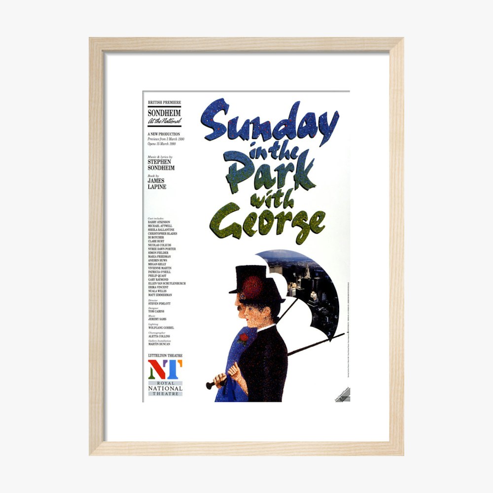 Sunday in the Park with George 1990 Print