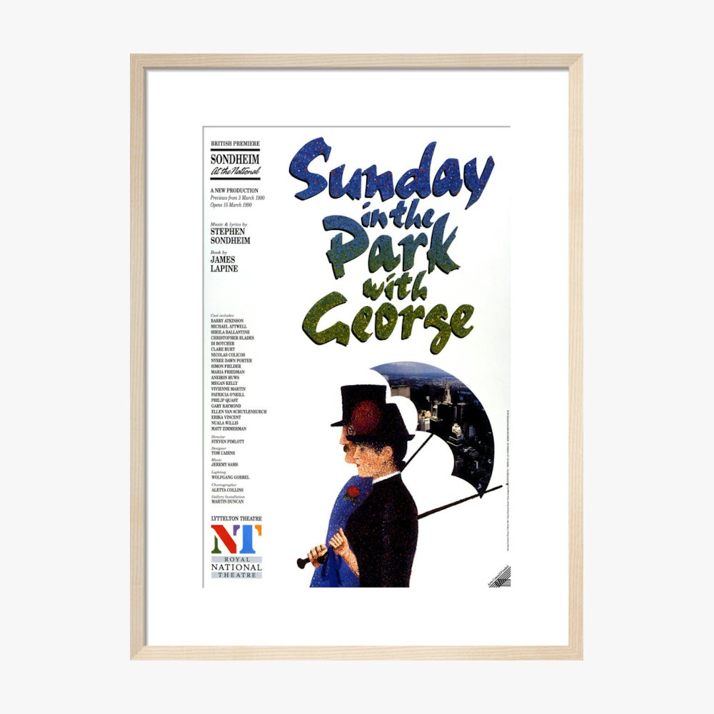 Sunday in the Park with George 1990 Print