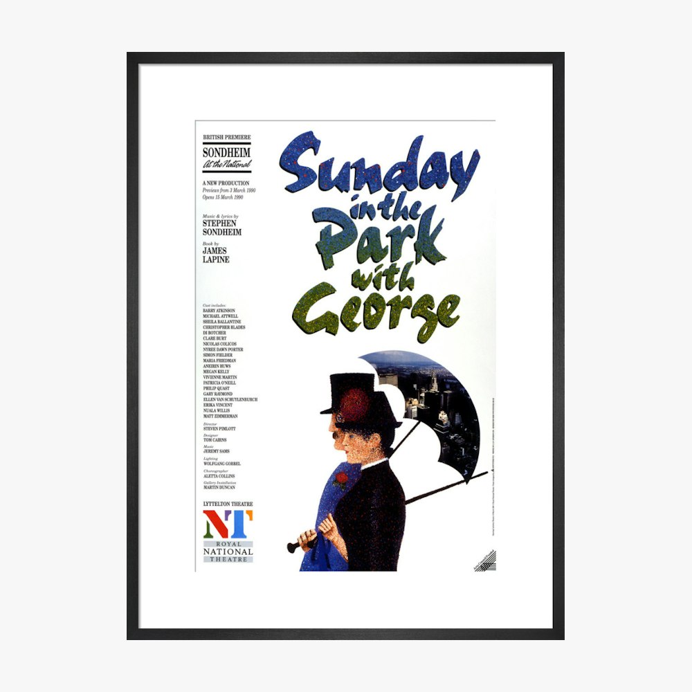 Sunday in the Park with George 1990 Print