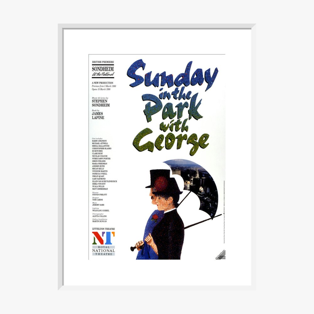 Sunday in the Park with George 1990 Print