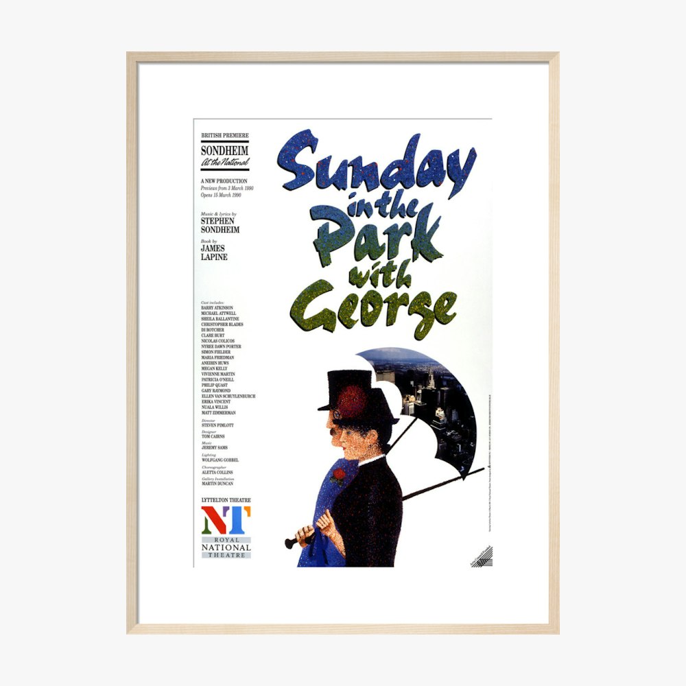 Sunday in the Park with George 1990 Print