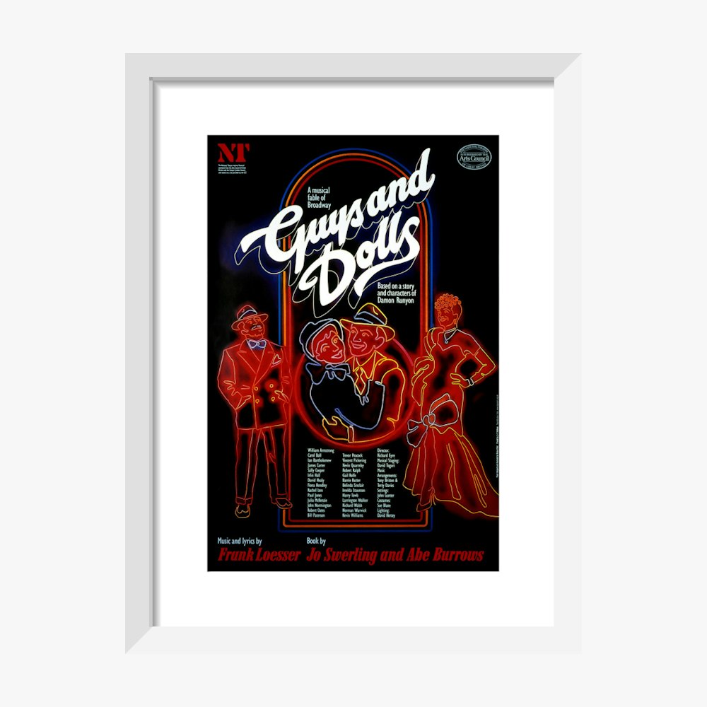 Guys and Dolls 1982 Print