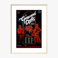 Guys and Dolls 1982 Print