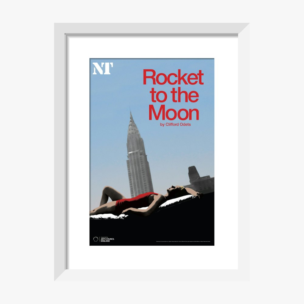 Rocket to the Moon 2011 Print