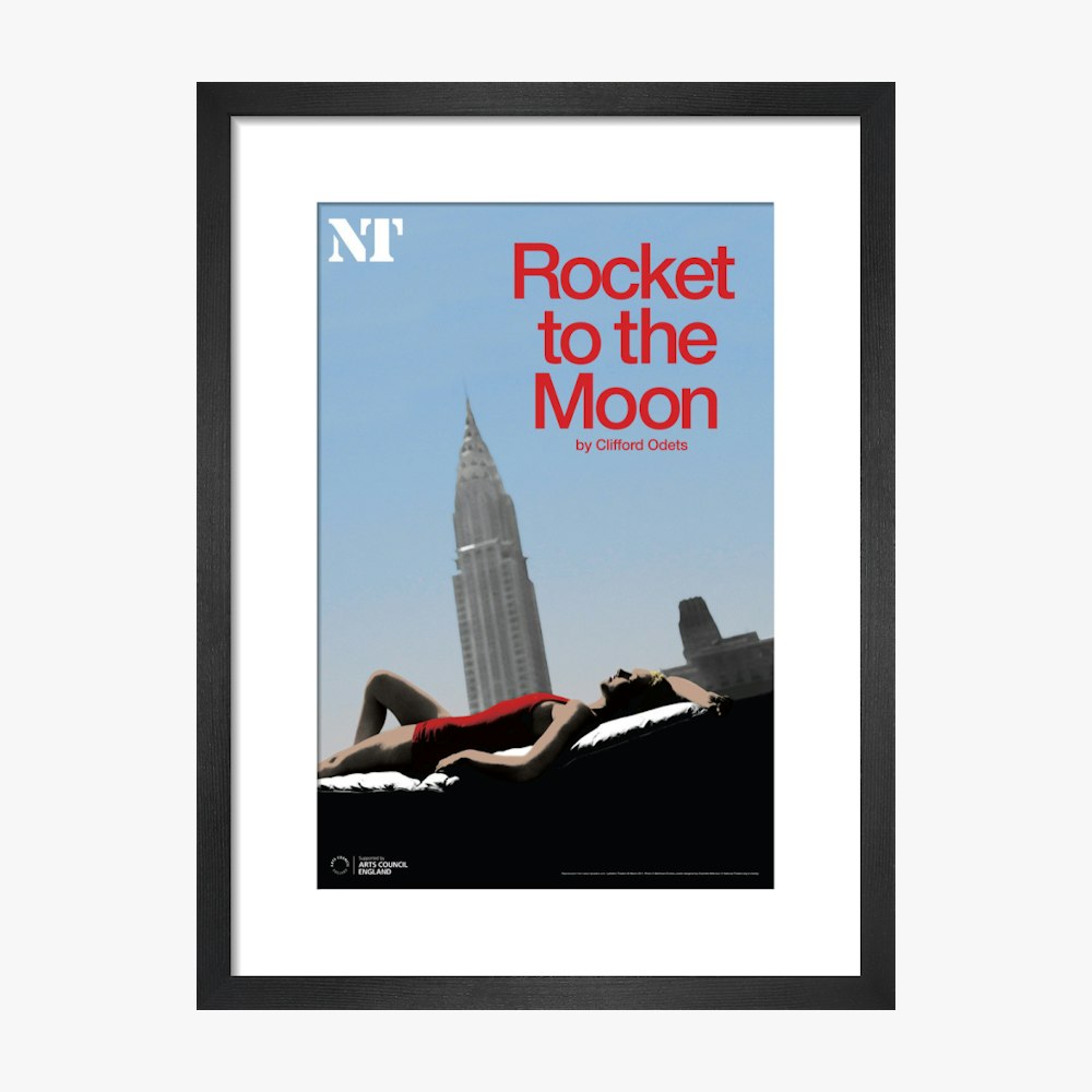 Rocket to the Moon 2011 Print