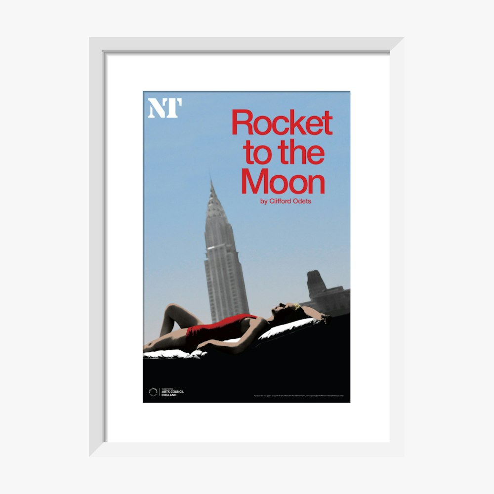 Rocket to the Moon 2011 Print