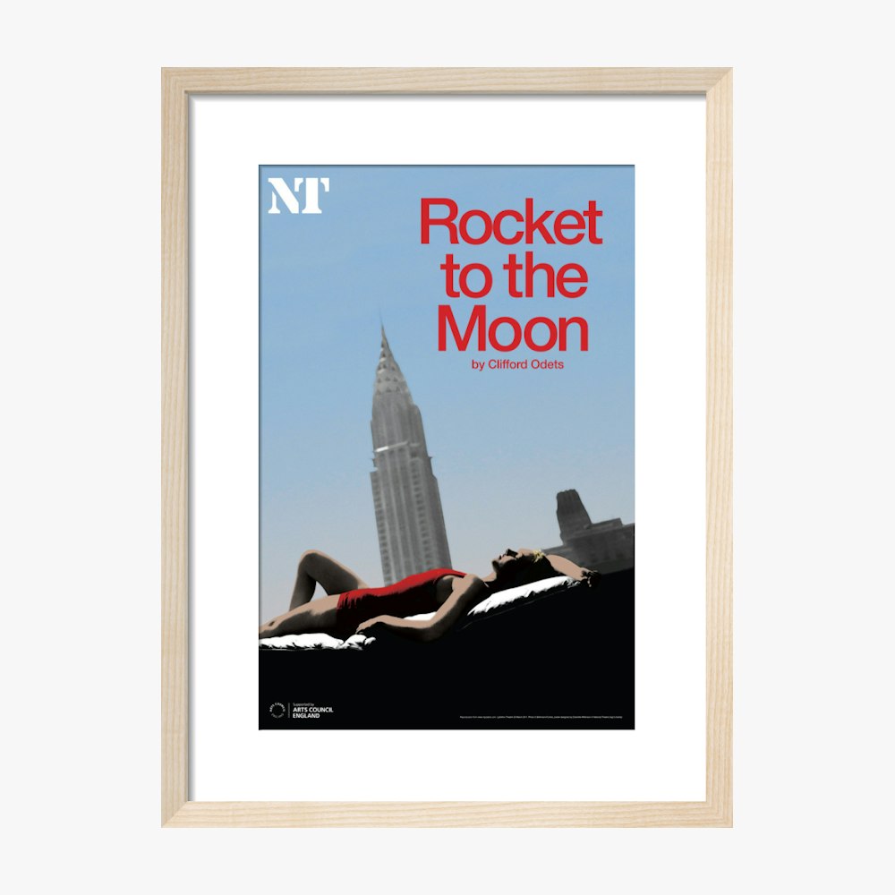 Rocket to the Moon 2011 Print