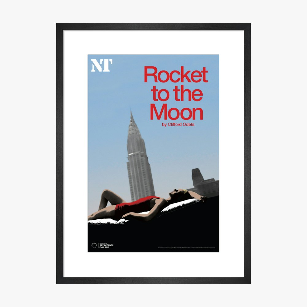 Rocket to the Moon 2011 Print