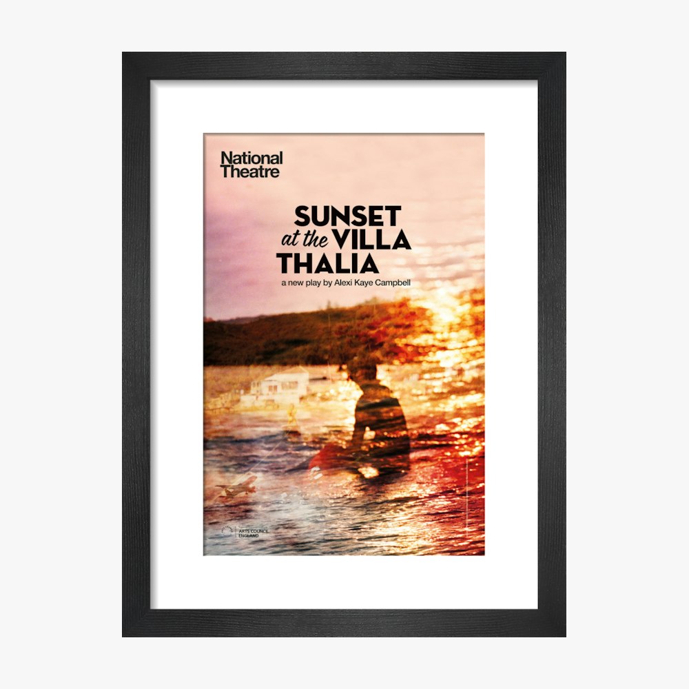 Sunset at the Villa Thalia 2016 Print