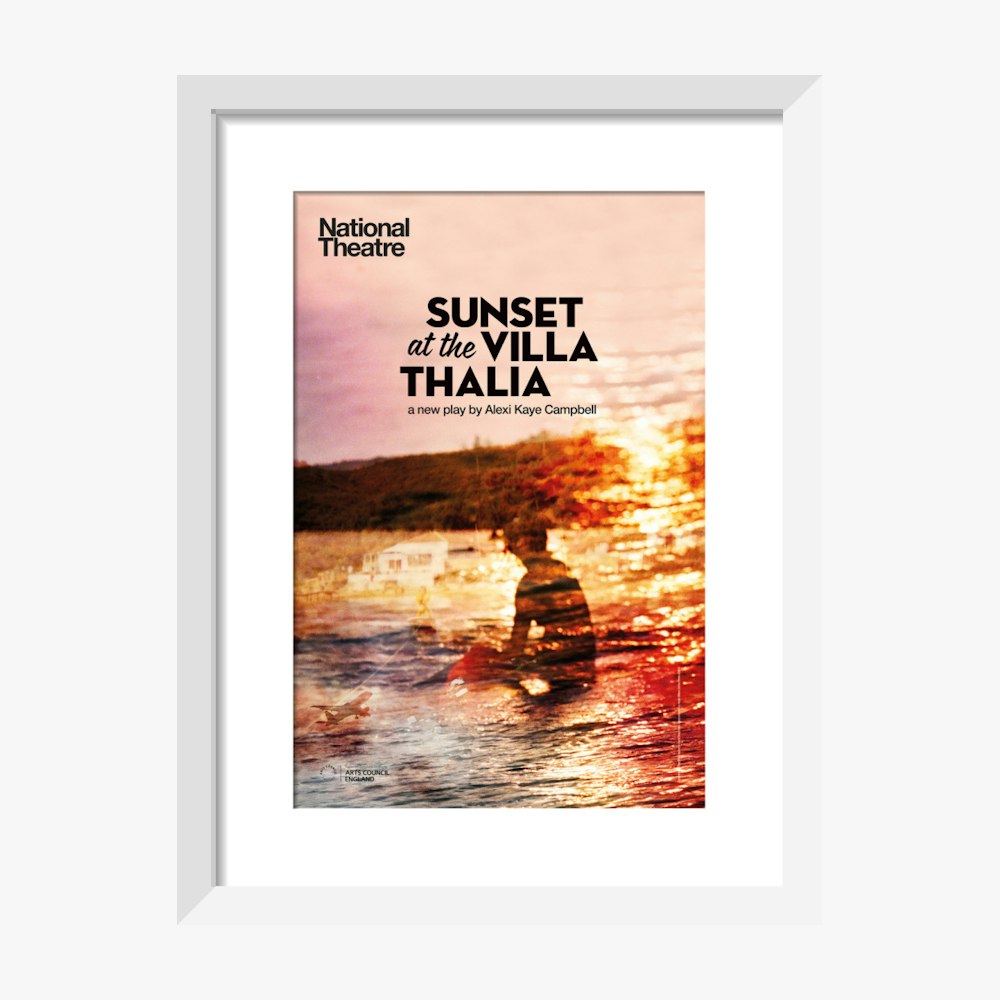 Sunset at the Villa Thalia 2016 Print