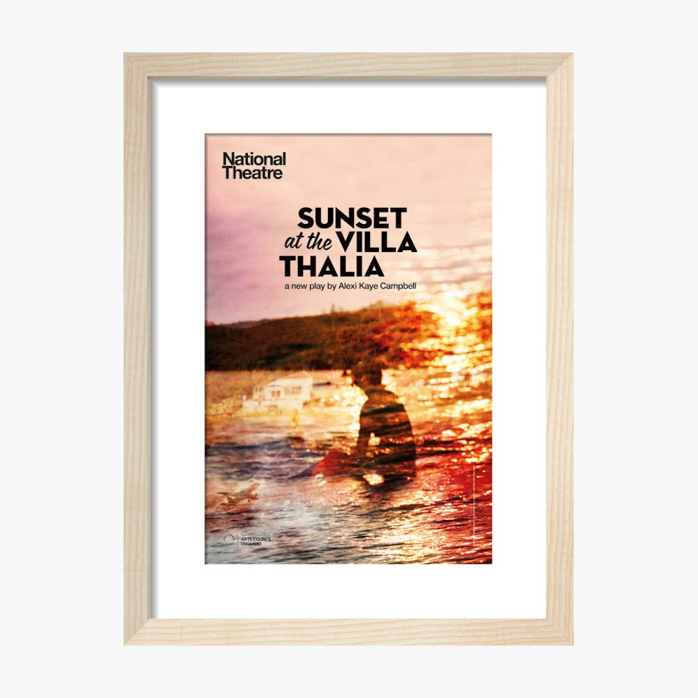 Sunset at the Villa Thalia 2016 Print