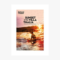 Sunset at the Villa Thalia 2016 Print