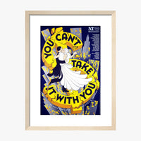 You Can't Take It With You 1983 Print