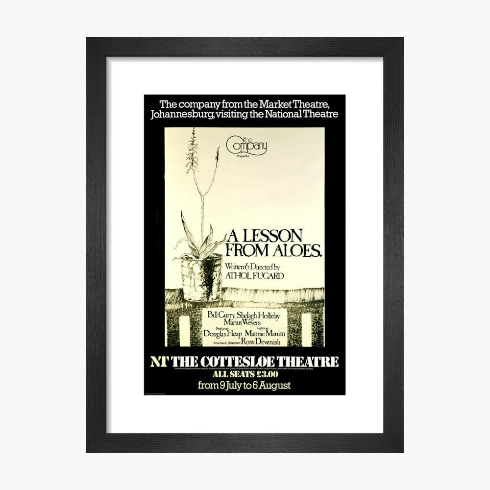 A Lesson from Aloes 1980 Print
