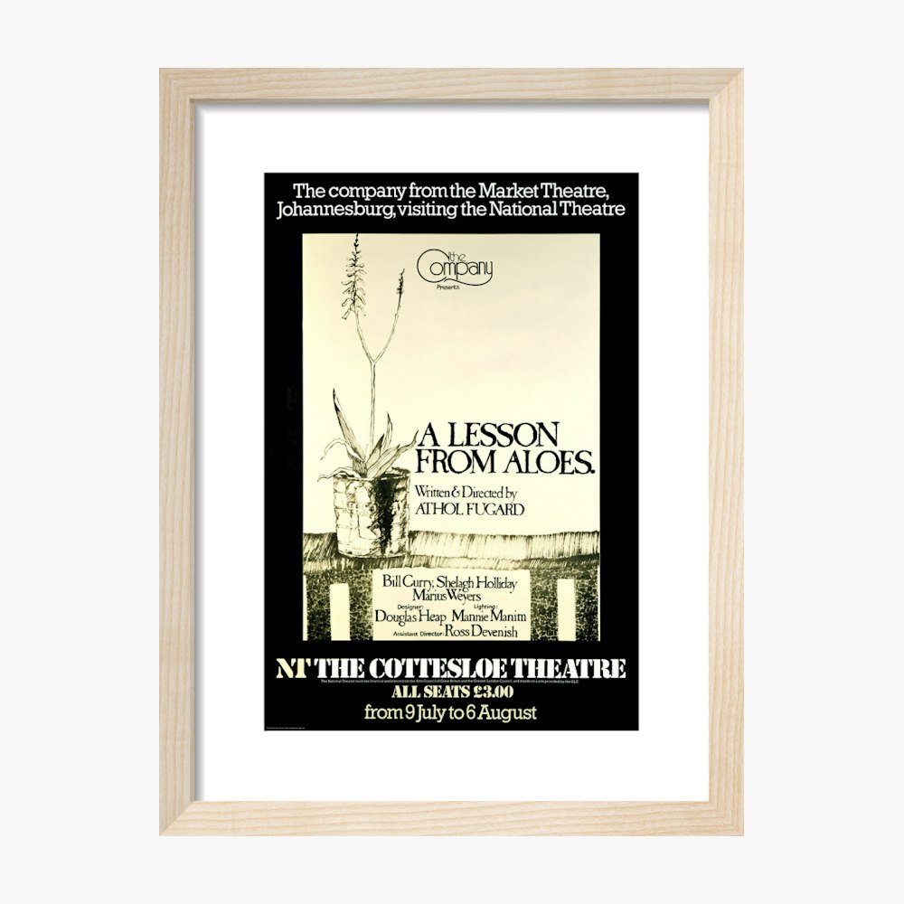 A Lesson from Aloes 1980 Print