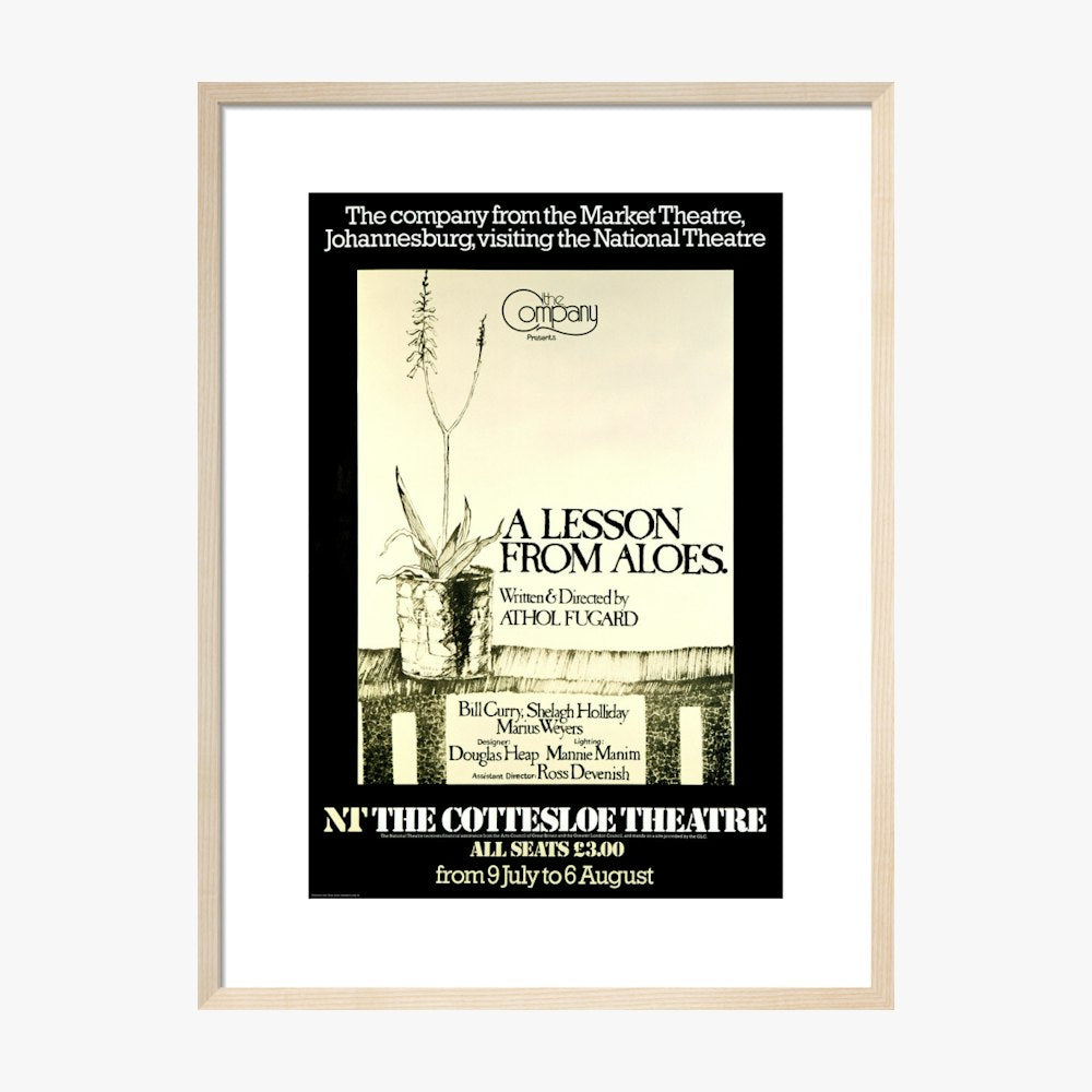 A Lesson from Aloes 1980 Print