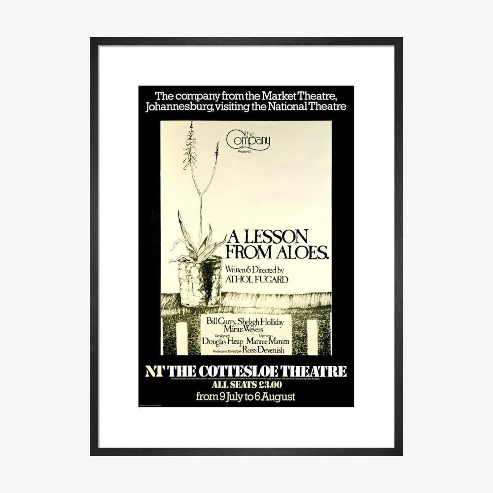 A Lesson from Aloes 1980 Print