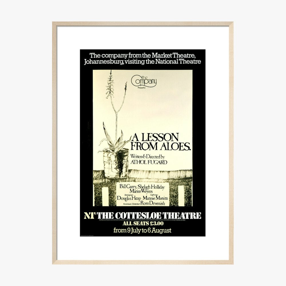 A Lesson from Aloes 1980 Print