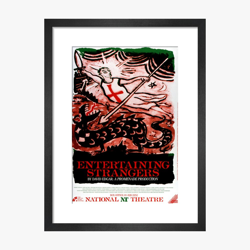 Entertaining Strangers 1987 Print
