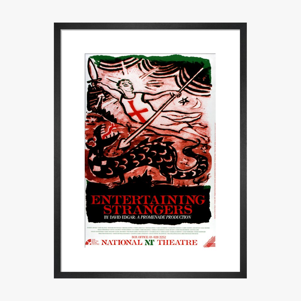 Entertaining Strangers 1987 Print