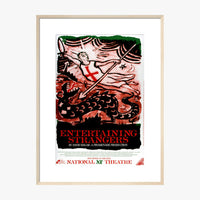 Entertaining Strangers 1987 Print