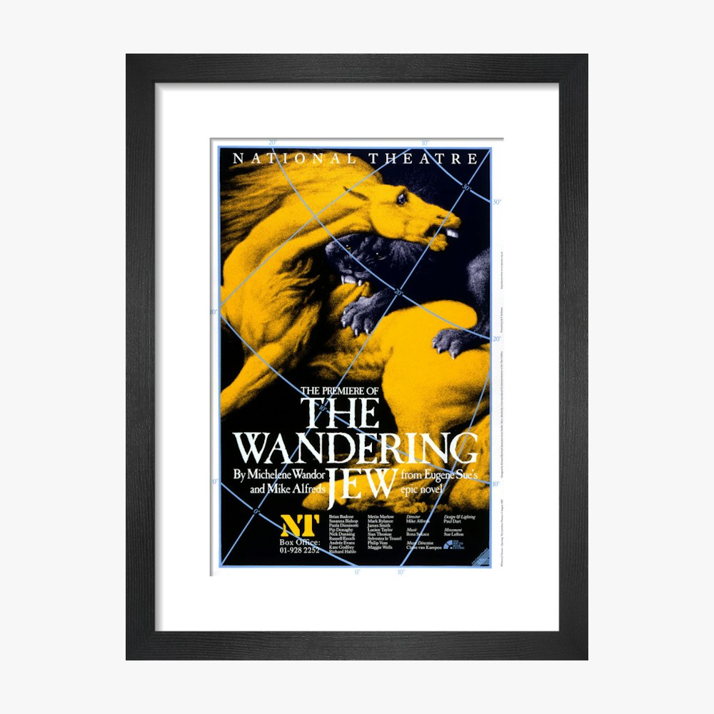 The Wandering Jew 1987 Print
