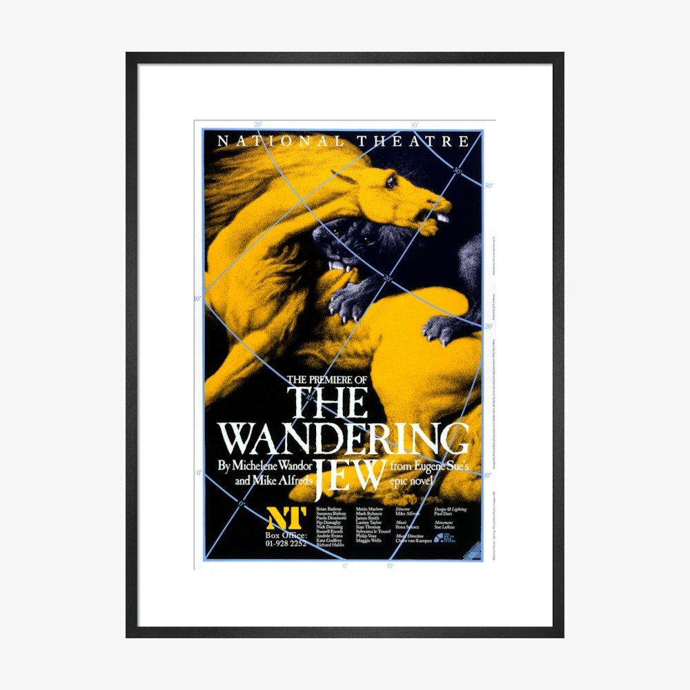 The Wandering Jew 1987 Print
