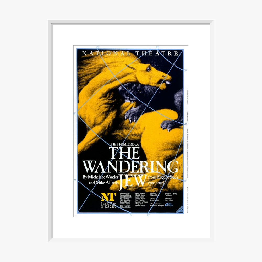 The Wandering Jew 1987 Print