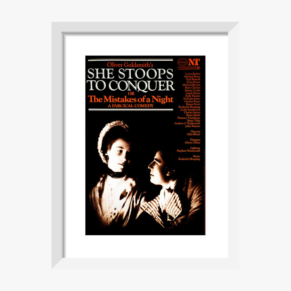 She Stoops to Conquer 1984 Print