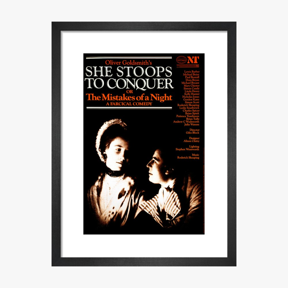 She Stoops to Conquer 1984 Print