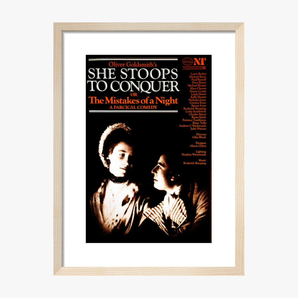 She Stoops to Conquer 1984 Print