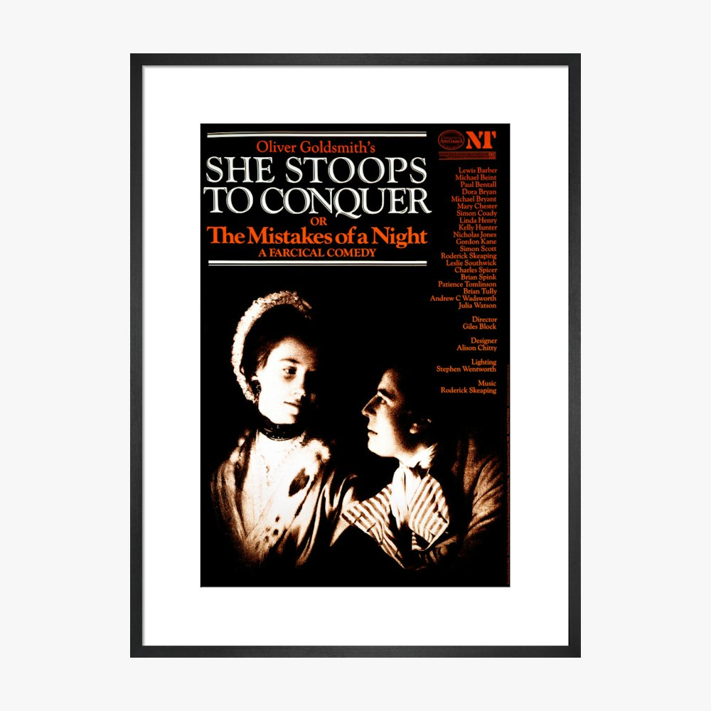 She Stoops to Conquer 1984 Print