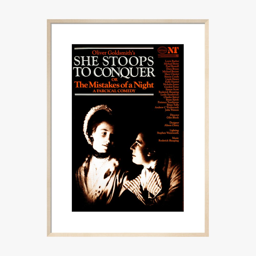 She Stoops to Conquer 1984 Print